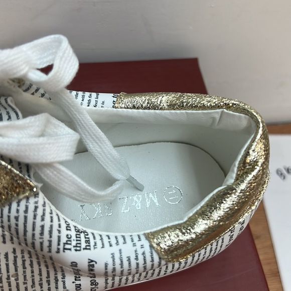 Gold Start Casual Low Top Sneakers - Picture 12 of 12